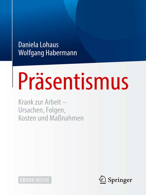 Title details for Präsentismus by Daniela Lohaus - Available